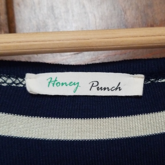 Anthropologie Honey Punch Navy Champagne - Picture 3 of 5